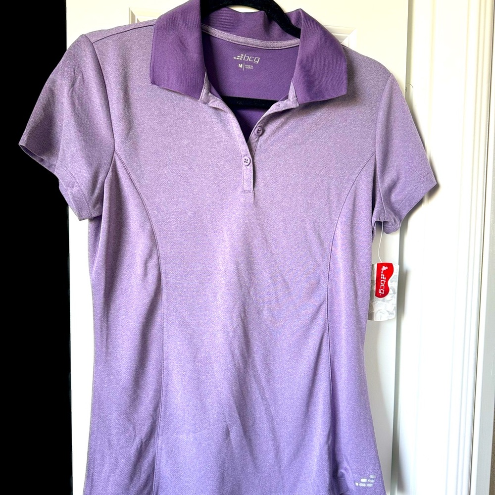 💜BCG Womens Golf Polo, size M! NWT!!💜